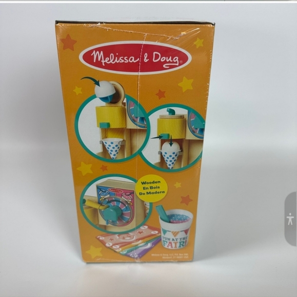 NWT Melissa and Doug Fun at the Fair Snow Cone & Slushie Playset Wooden … - Picture 8 of 16